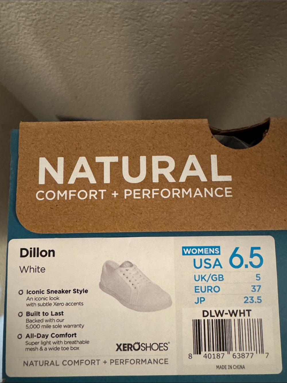 Xero Shoes Dillon Women's Athletic Sneakers — White